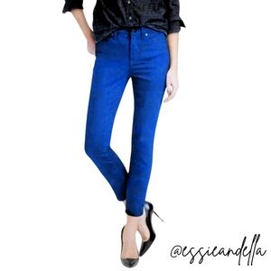 J. Crew Skinny Jeans in Blue with Stretchy comfort Fit